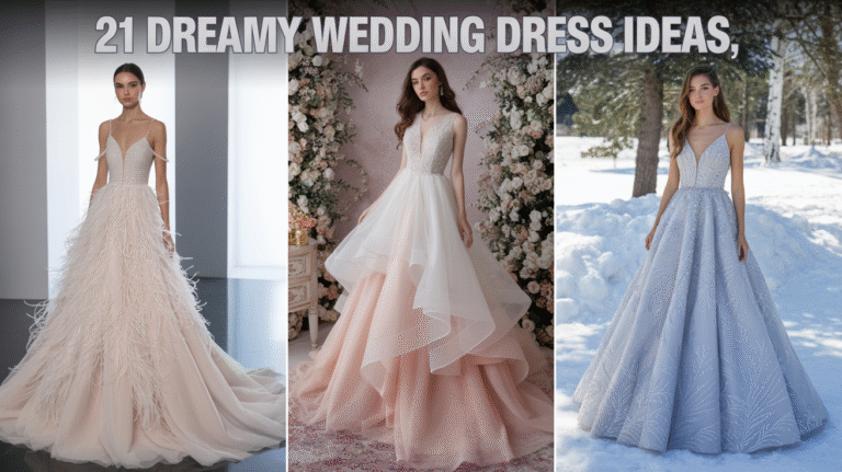 21 Dreamy wedding dress ideas