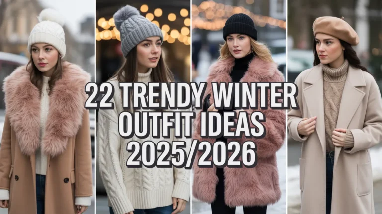 22 Trendy Winter Outfit Ideas 2026 for a Stylish Cold Season