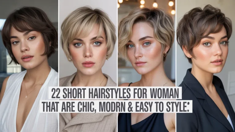 22 Short Hairstyles for Women That Are Chic