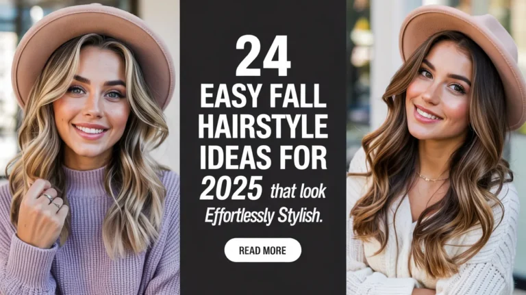 24 Easy Fall Hairstyle Ideas for 2025 That Look Effortlessly Stylish