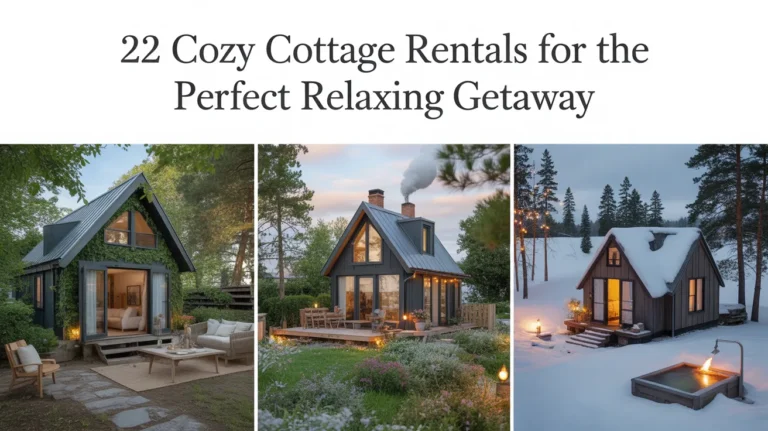 22 Cozy Cottage Rentals for the Perfect Relaxing Getaway