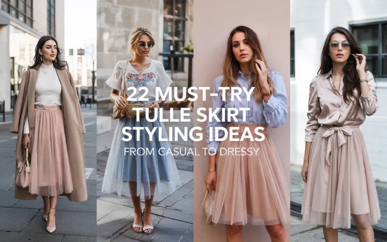 22 Must-Try Tulle Skirt Styling Ideas from Casual to Dressy