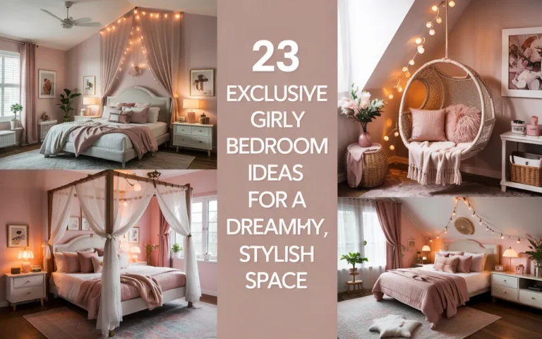 23 Exclusive Girly Bedroom Ideas for a Dreamy, Stylish Space