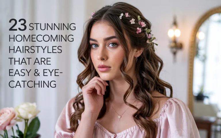 23 Stunning Homecoming Hairstyles That Are Easy