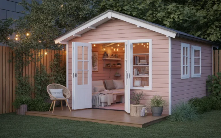 25 Stunning Backyard Shed Ideas to Create a Lovely Retreat