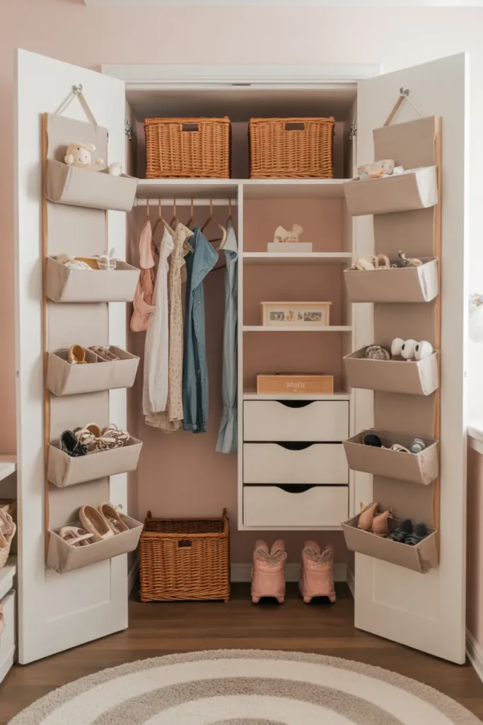 Hanging Organizers on Closet Doors