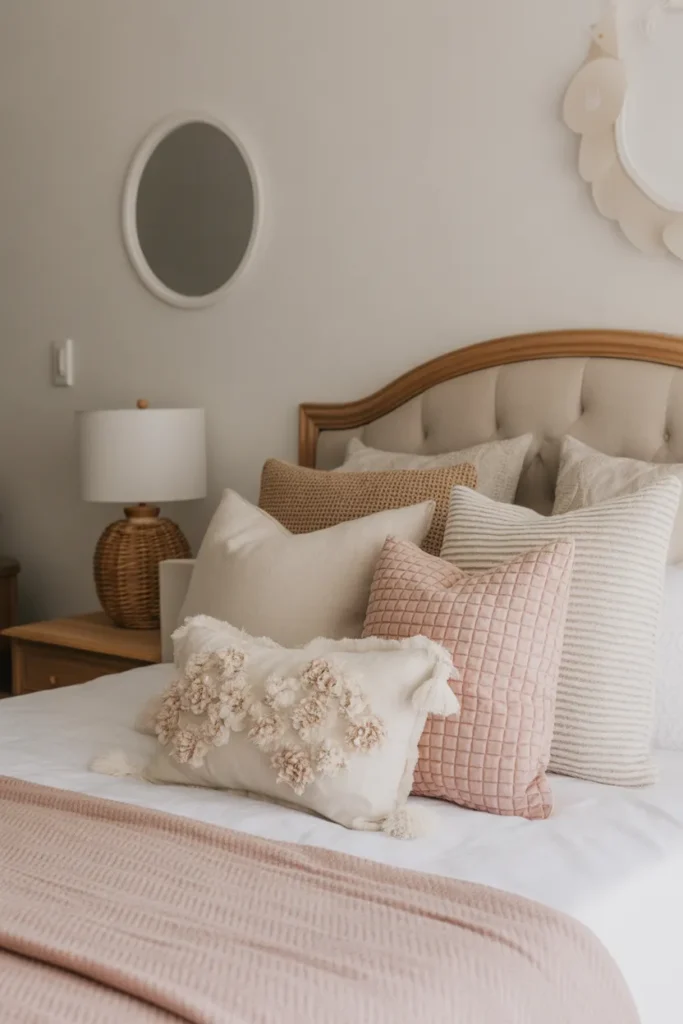 Layered Pillows for Extra Comfort