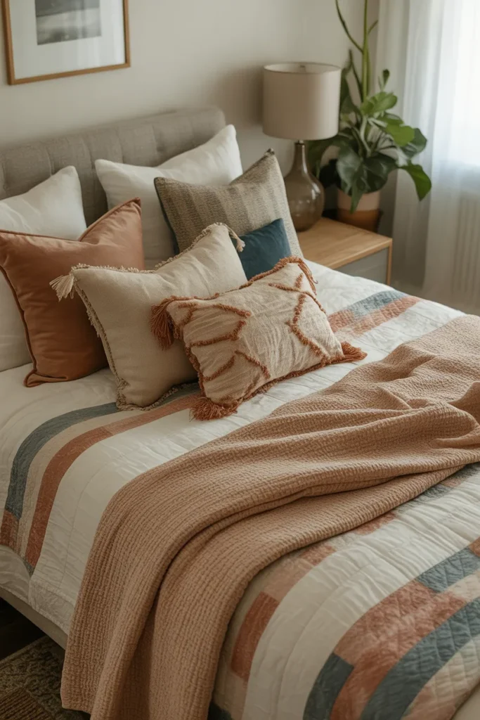 Layered Textiles That Add Warmth and Drama