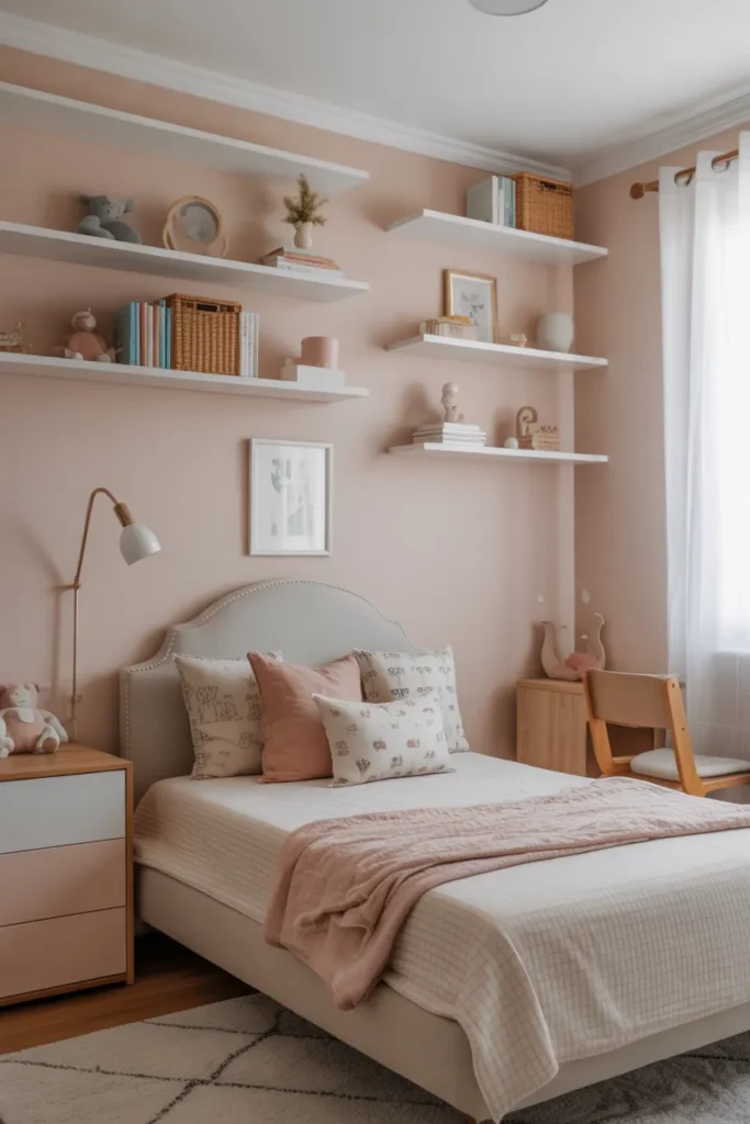 Magical Wall Shelves with Decor Displays