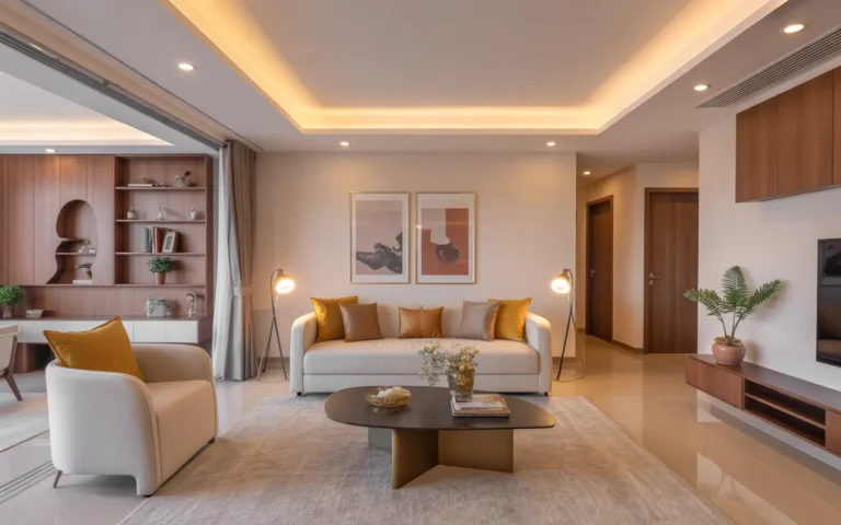 23 Modern False Ceiling Living Room Designs for a Stylish Home