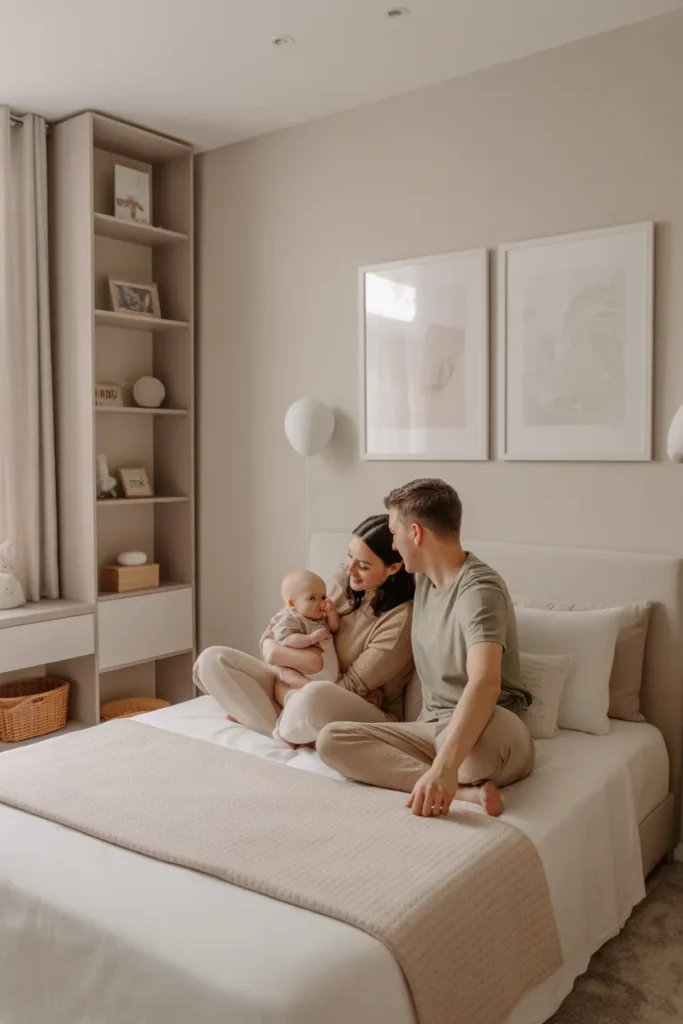 Neutral Color Palette for Calm Shared Space