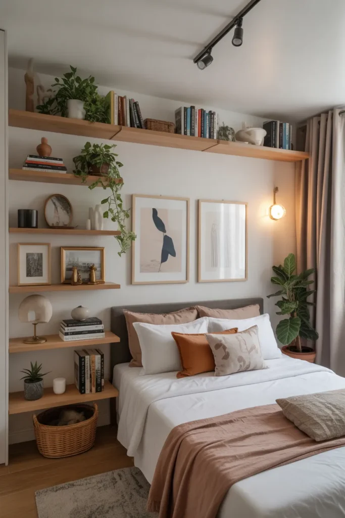 Open Shelving Styled the Maximalist Way
