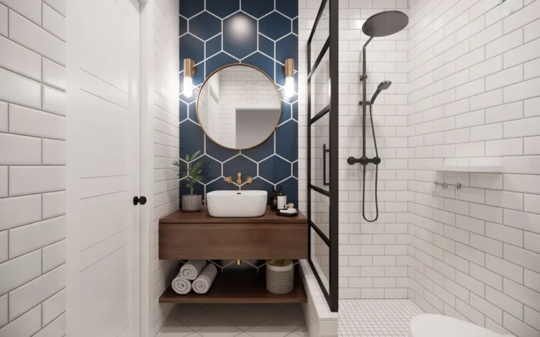 22 Small Bathroom Design Inspirations That Maximize Space & Style