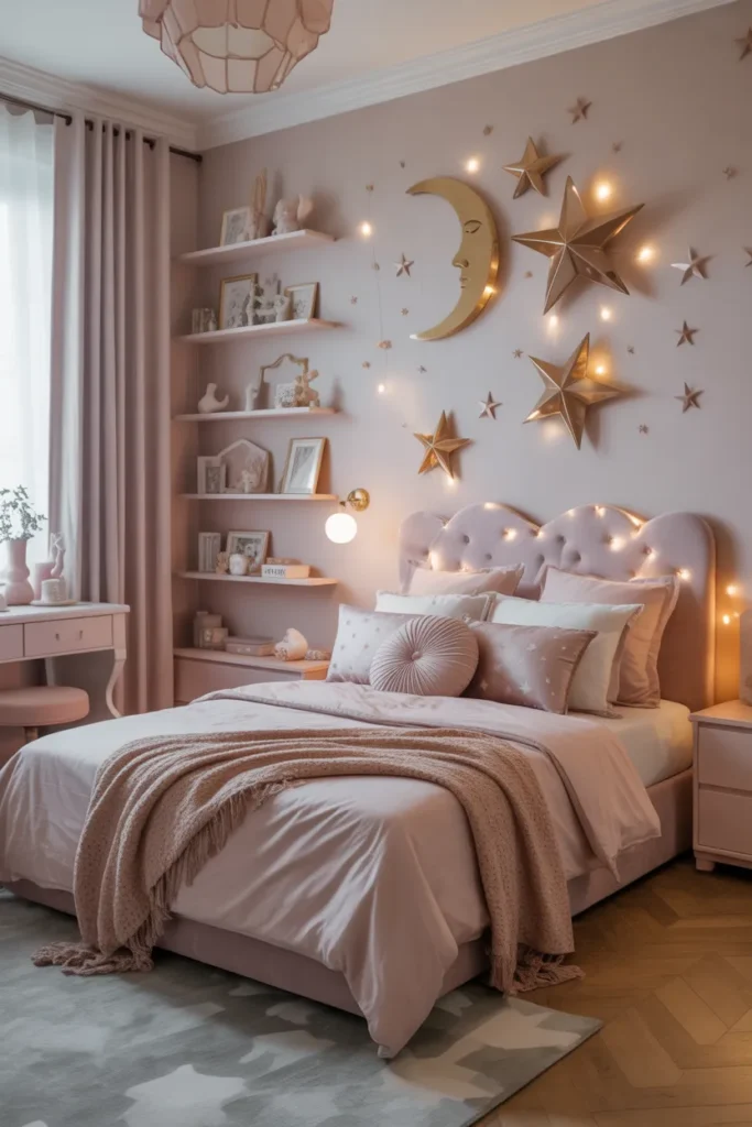 Star and Moon Decor for a Dreamy Look