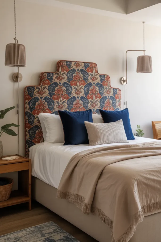 Statement Headboards with Maximalist Flair