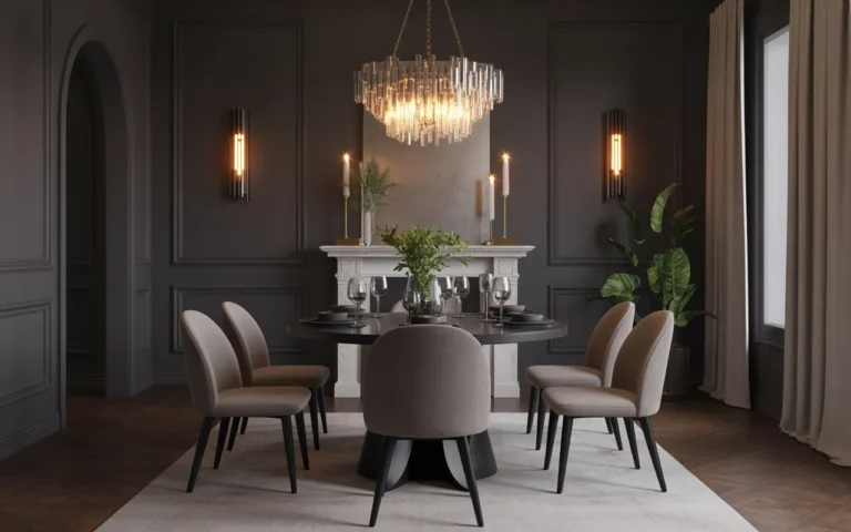 21 Stunning Moody Dining Room Ideas That Feel Rich & Elegant