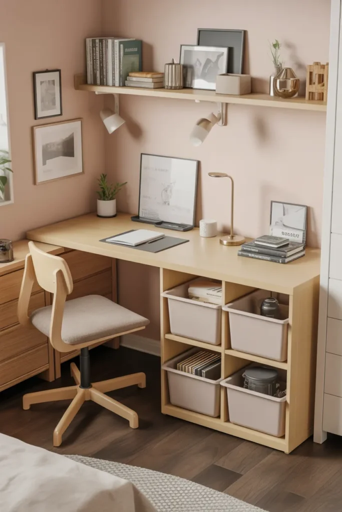 Under-Desk Storage Bins
