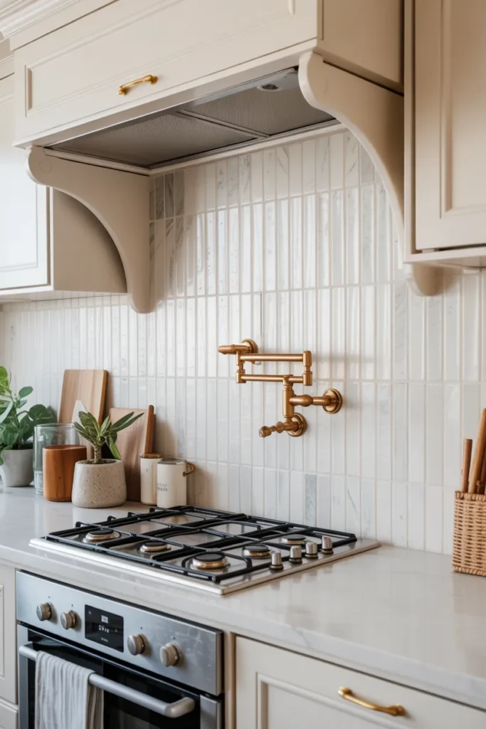 Vertical Marble Tile Layout for Modern Luxury