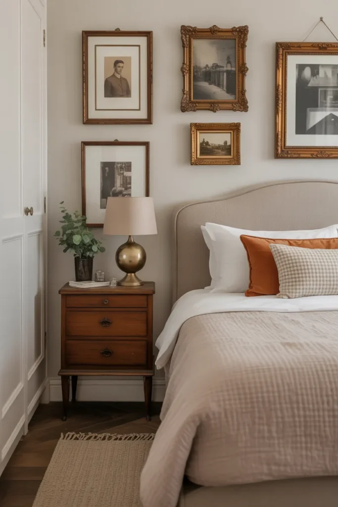 Vintage Finds Mixed with Modern Pieces