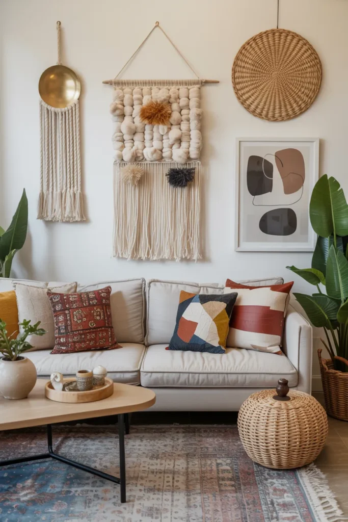 Artistic Boho with Handmade Décor