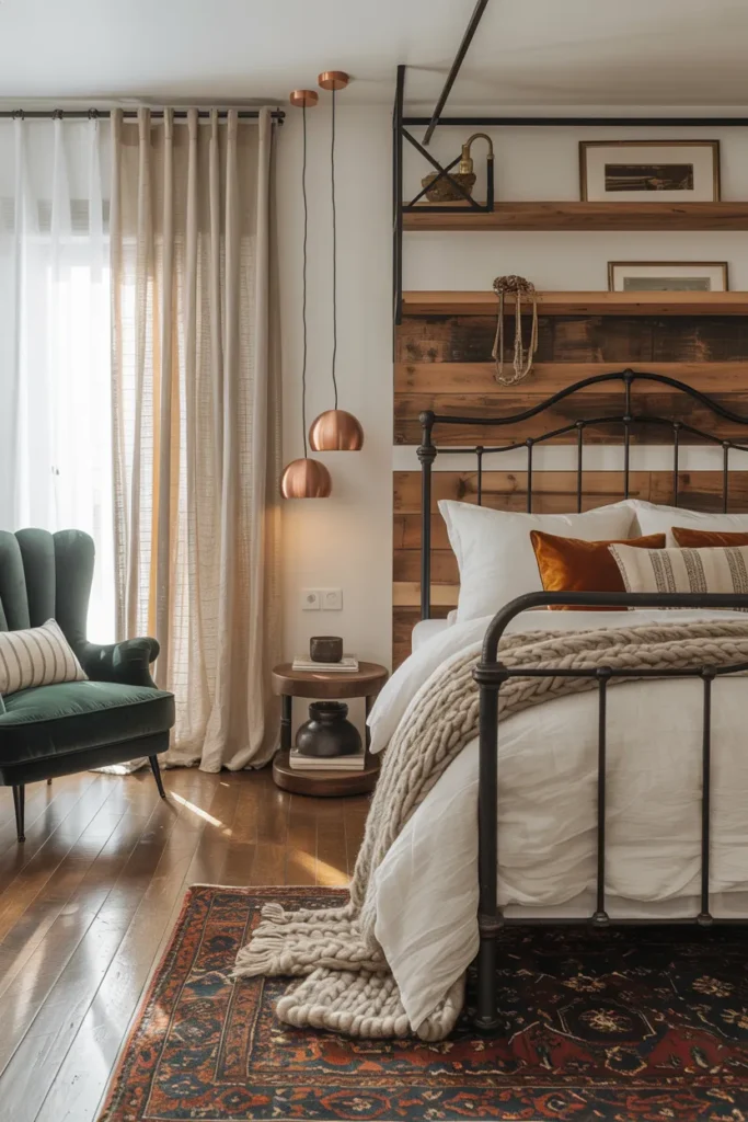 Bedroom Trend with Mixed Material Furniture