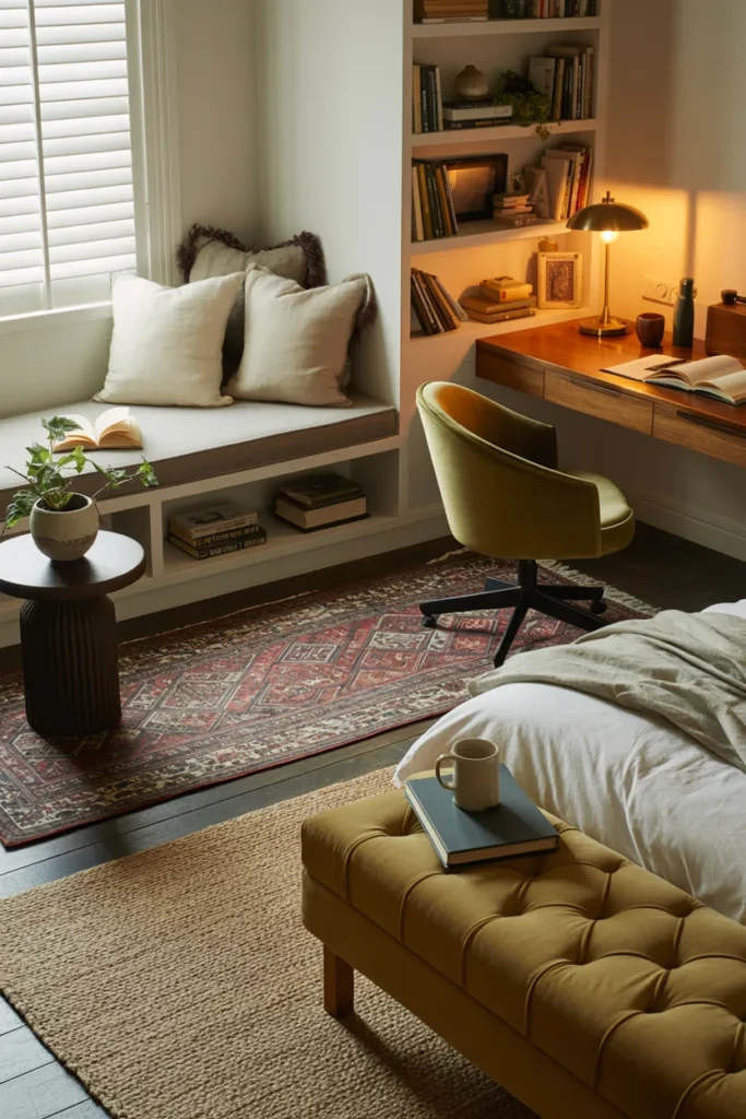 Bedroom Trend with Multi-Functional Comfort Zones