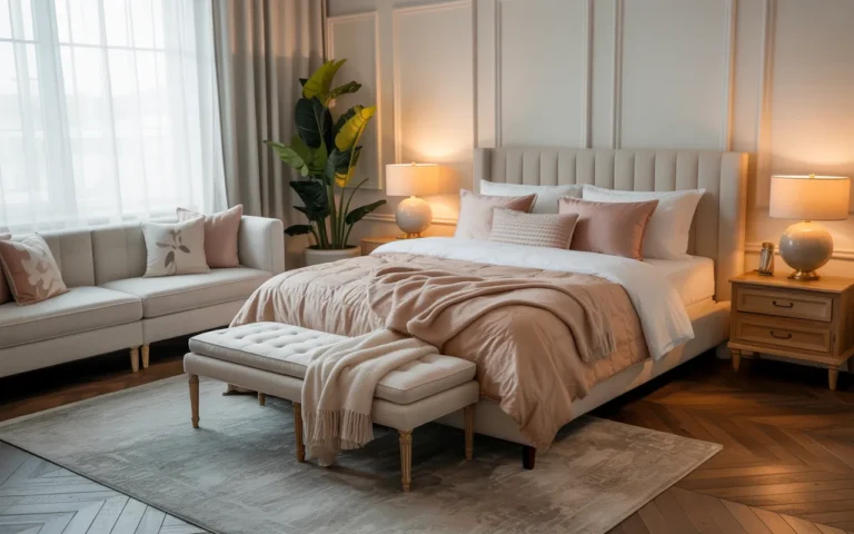 Bedroom Trend with Soft Upholstered Furniture