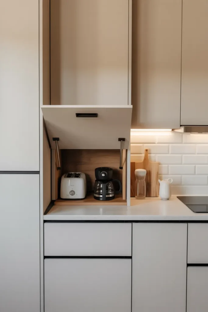 Built-In Appliance Garage