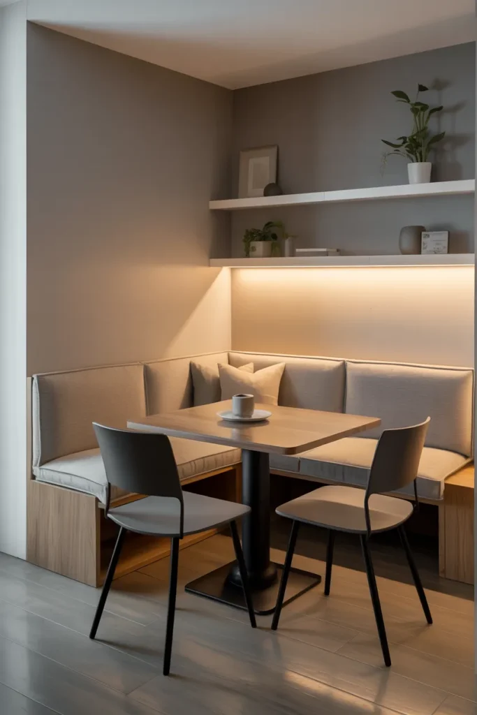 Built-In Bench Seating with Storage