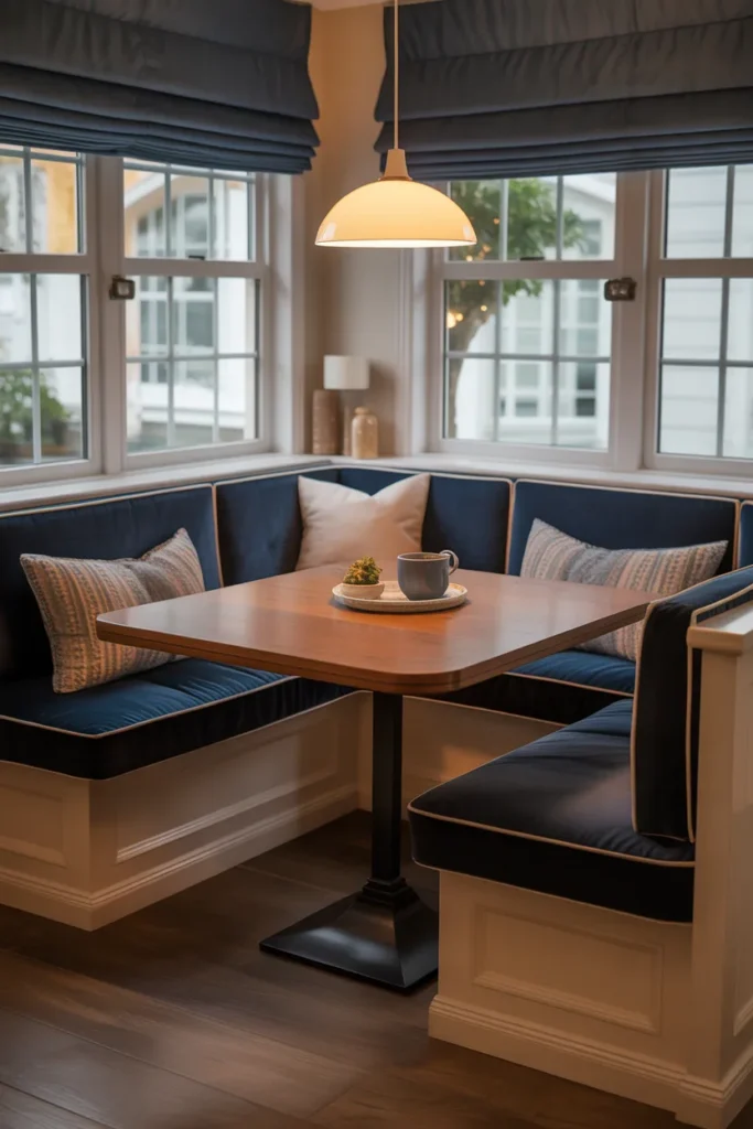 Built-In Corner Banquettes