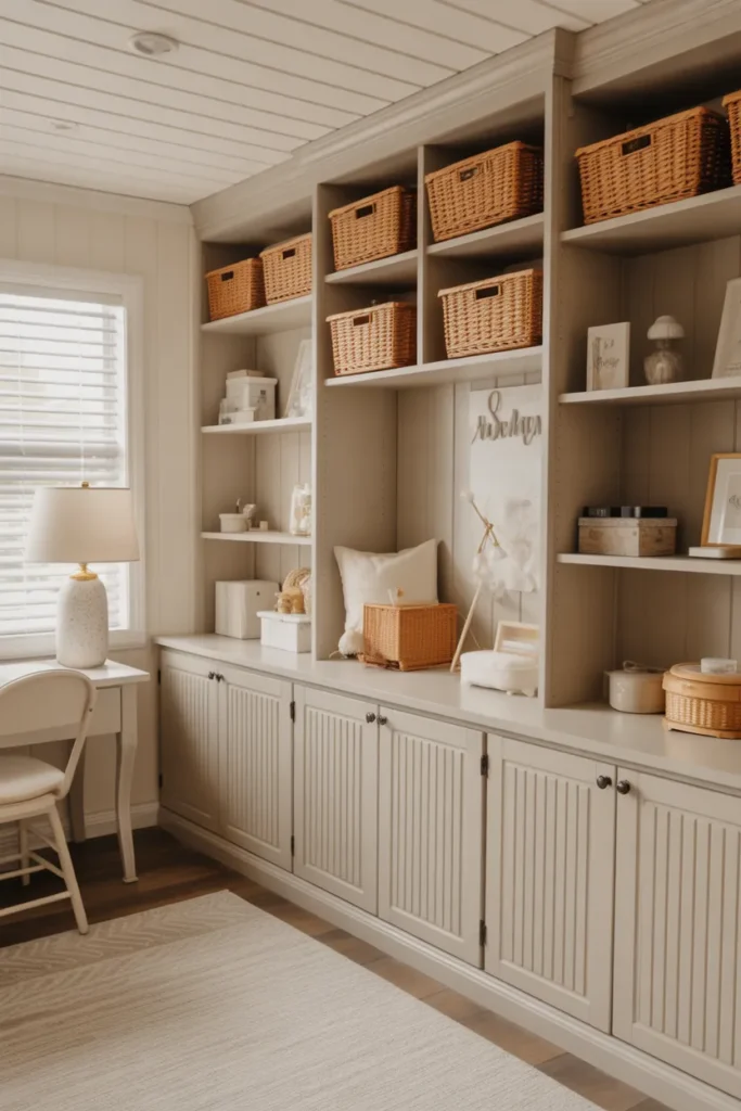 Built-In Storage Cabinets