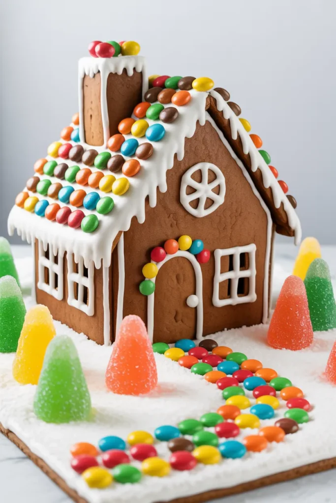 Candy Forest Gingerbread House