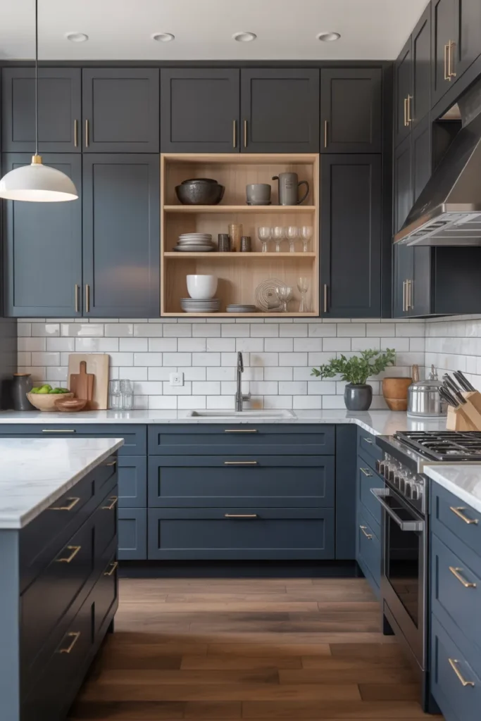 Charcoal Gray Cabinets for Modern Elegance