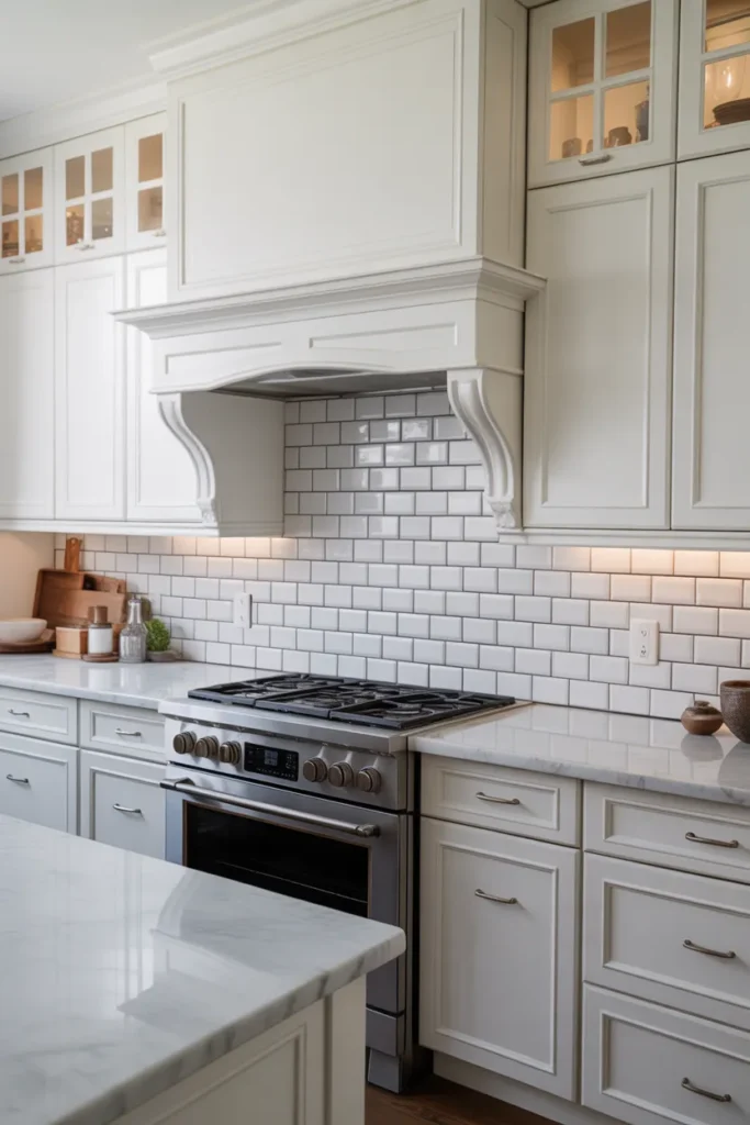 Classic Subway Tile Backsplash
