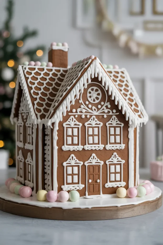 Classic Victorian Gingerbread House