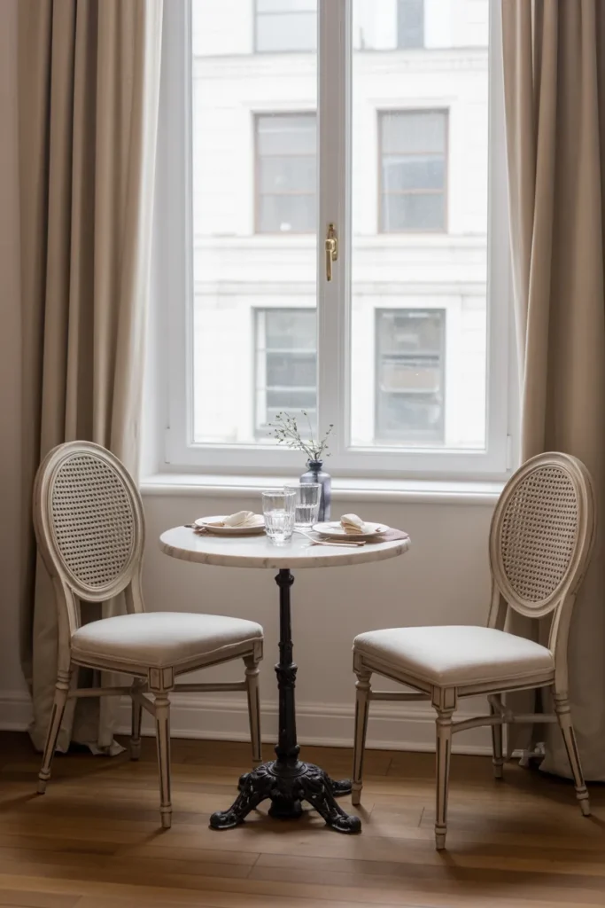 Compact Bistro-Style Setup