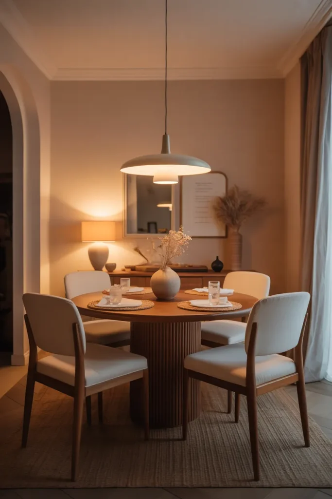 Compact Round Dining Tables