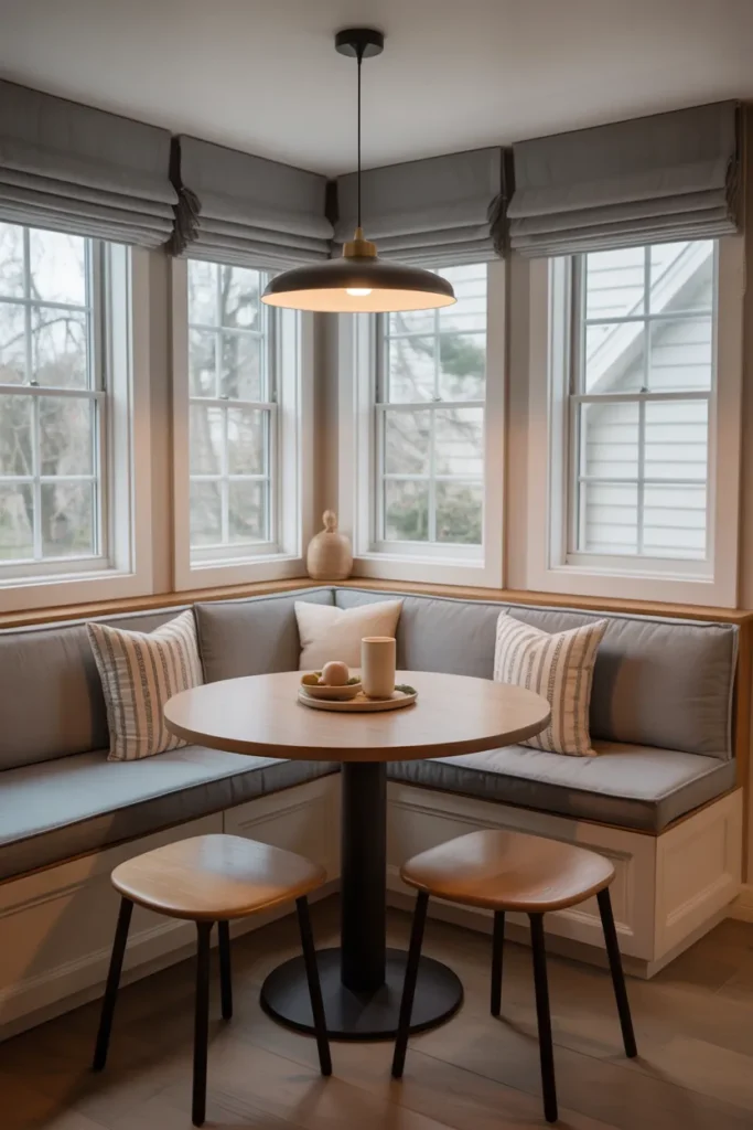 Corner Dining Arrangements