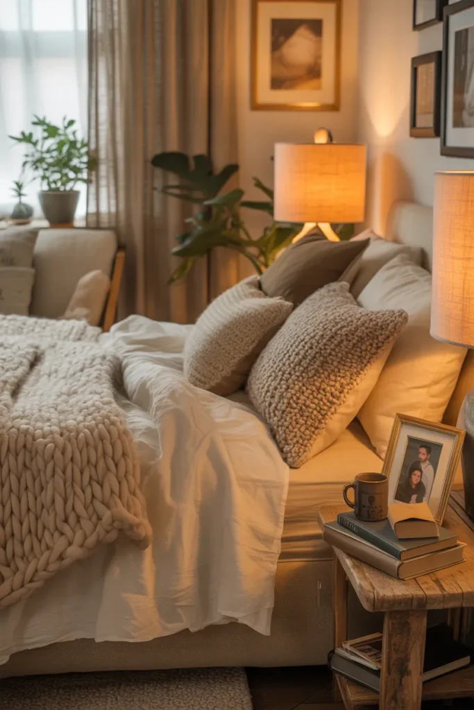Cozy Bedroom with Personal Touches