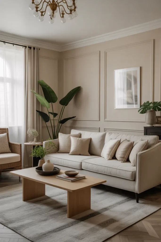 Cozy Living Room with Timeless Design