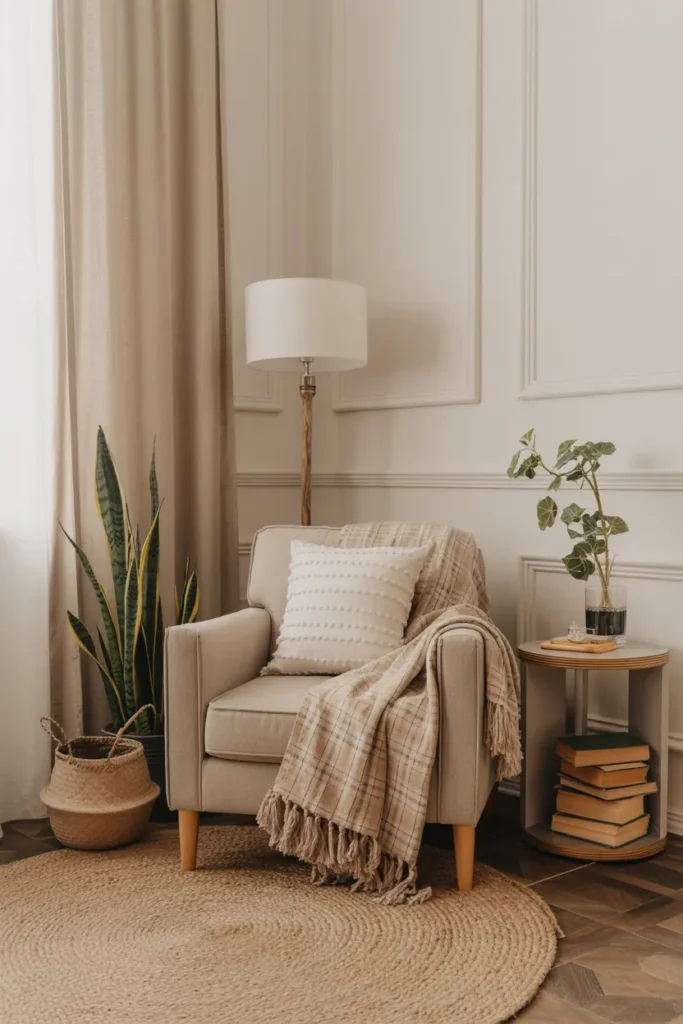 Cozy Reading Nook Corner