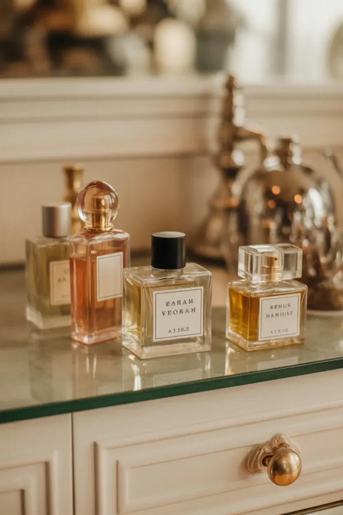 Decorative Perfume Bottles as Display Pieces