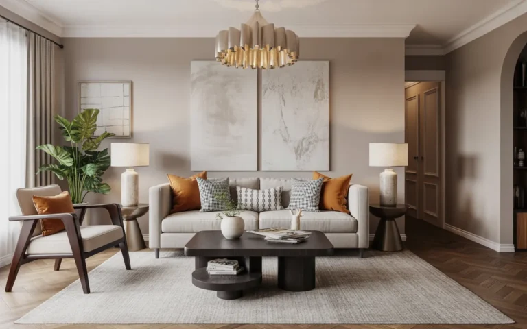 Eclectic Modern Living Room