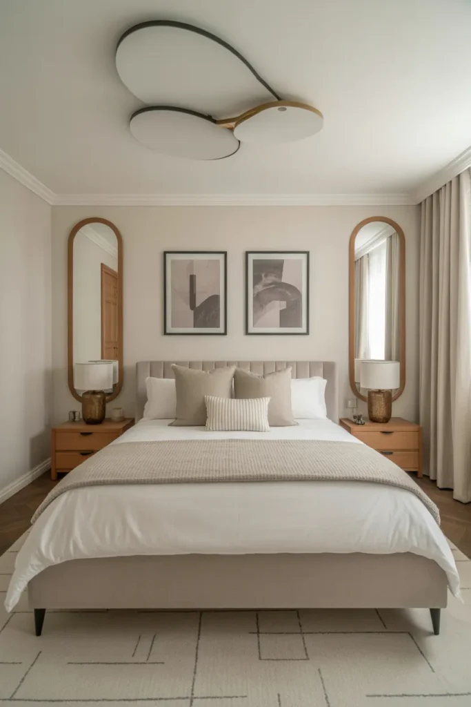 Elegant Bedroom with Symmetrical Design