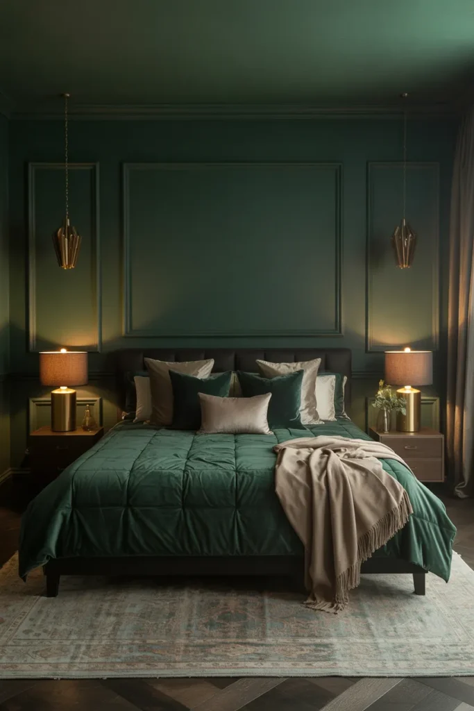 Espresso and Emerald Luxury