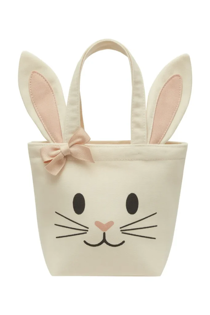 Fabric Bunny Tote Bag