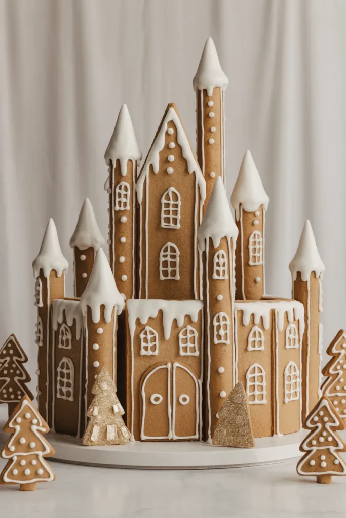 Fairytale Castle Gingerbread House