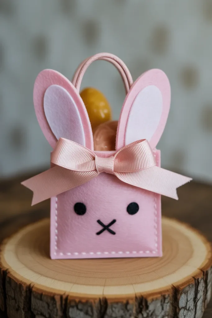 Felt Bunny Gift Bag