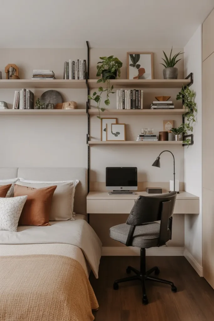 Floating Shelves for Decorative and Functional Storage