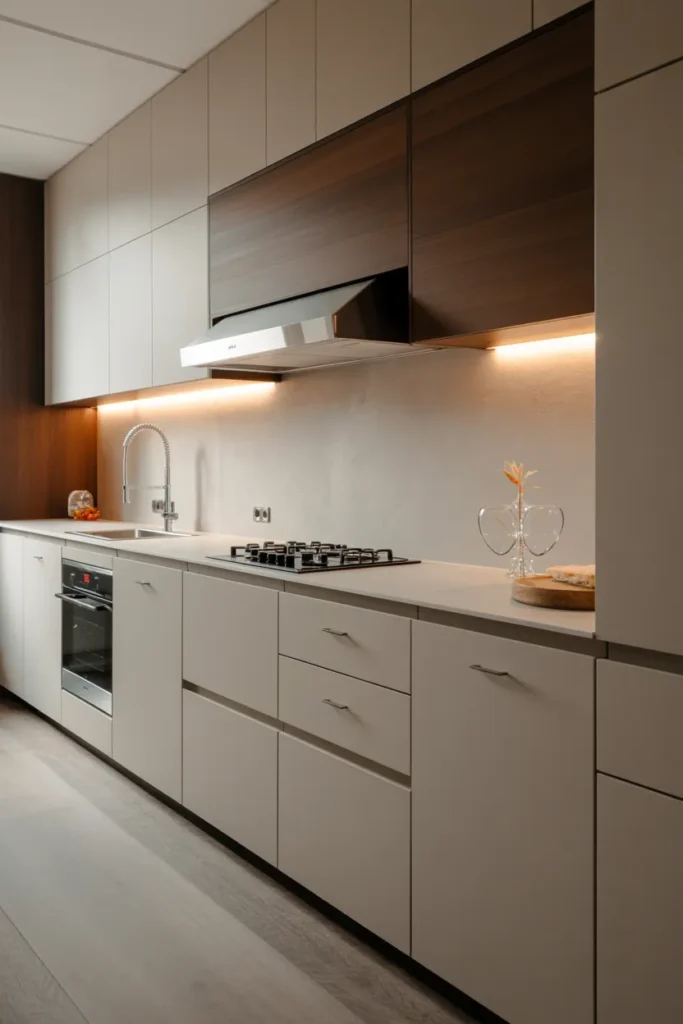 Floor-to-Ceiling Minimalist Cabinets